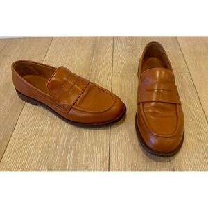 Thursday Boot Co Women's The Dress Penny Caramel Premium Leather Shoes Size 8.5